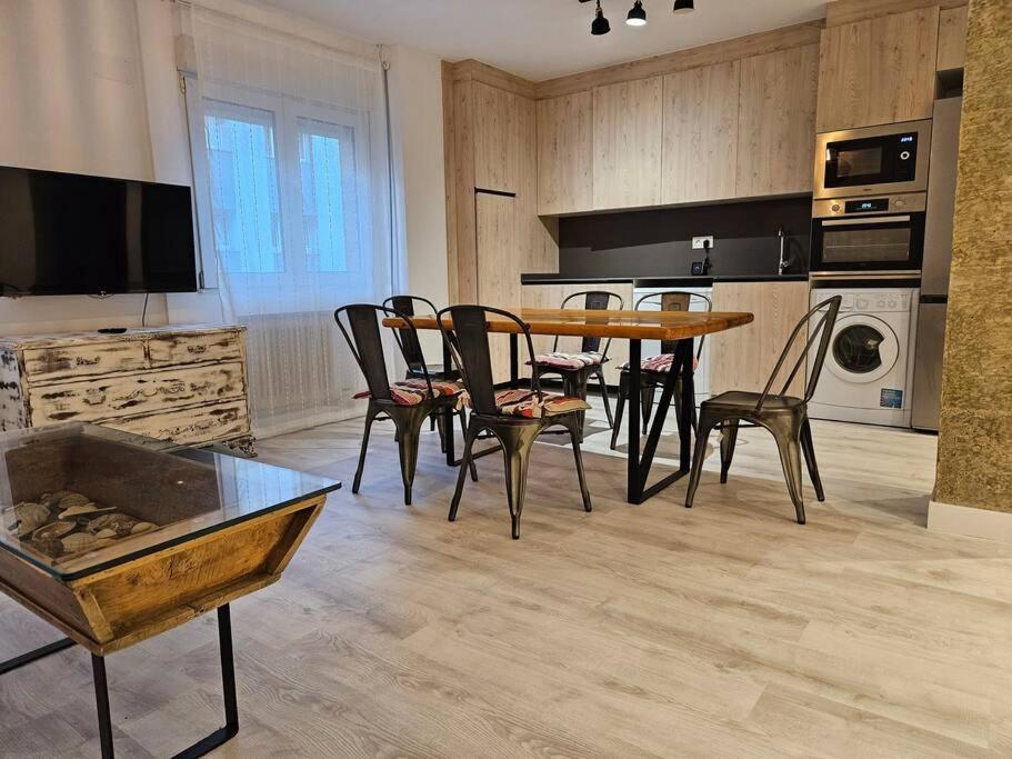 1A108 Amplio Y Moderno Apartamento Хихон Экстерьер фото