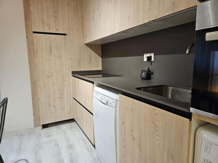 1A108 Amplio Y Moderno Apartamento Хихон Экстерьер фото