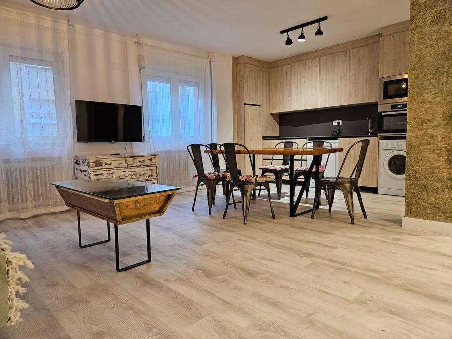 1A108 Amplio Y Moderno Apartamento Хихон Экстерьер фото