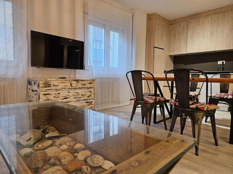 1A108 Amplio Y Moderno Apartamento Хихон Экстерьер фото