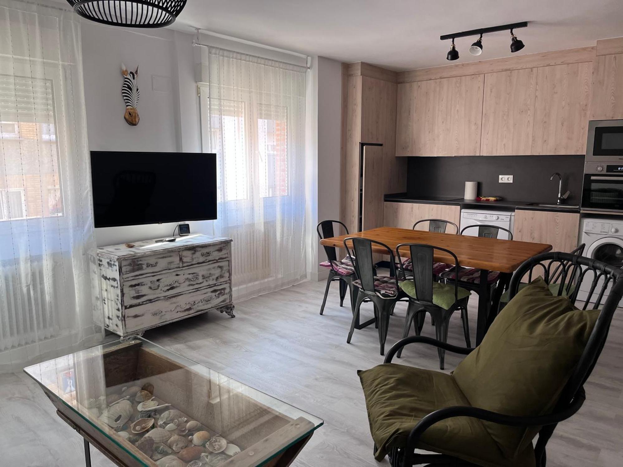 1A108 Amplio Y Moderno Apartamento Хихон Экстерьер фото